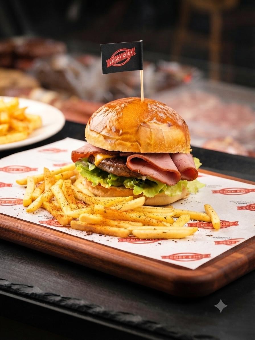 SEDEF CHEF FÜME BURGER 