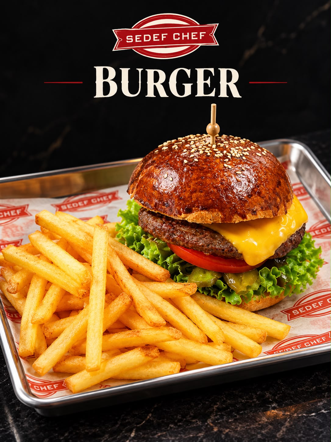 SEDEF CHEF CHEESBURGER 